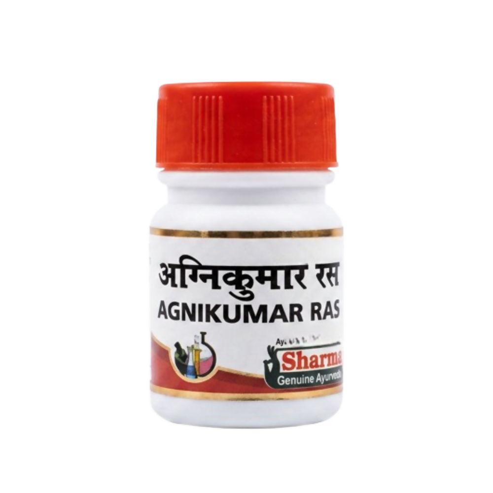 Sharmayu Ayurveda Agnikumar Ras Tablets - Dista