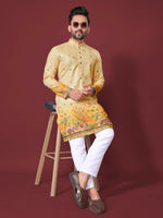 Thumbnail for Anaita Yellow Multi Color Kurta - Distacart