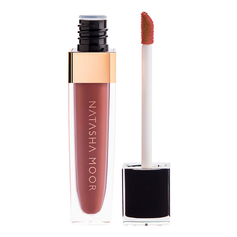 Natasha Moor Molten Matte Liquid Lipstick - Hustler - Distacart