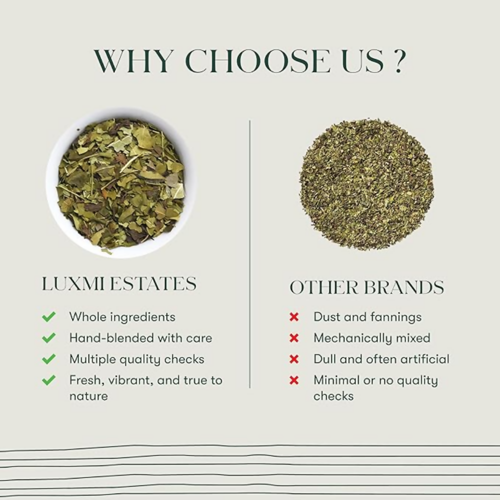 Luxmi Estates Moringa Mint Herbal Infusion - Dista
