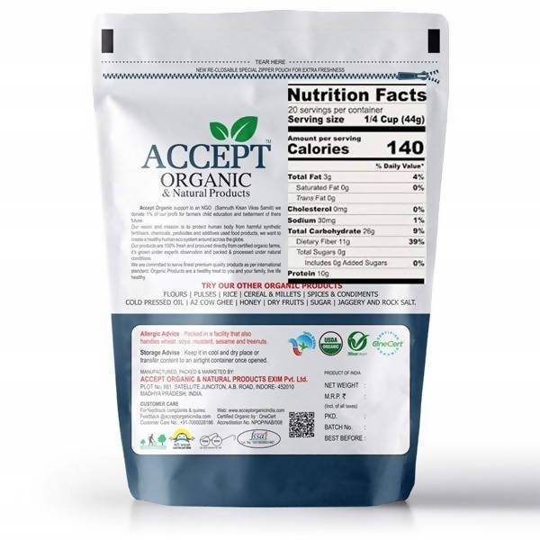 Accept Organic Fenugreek Seeds