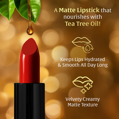 Faces Canada Comfy Matte Velvet Touch Lipstick - Cherry Pie 02 - Distacart