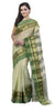 Exclusive Collection Off White 100% Pure Cotton Tant Saree - Distacart