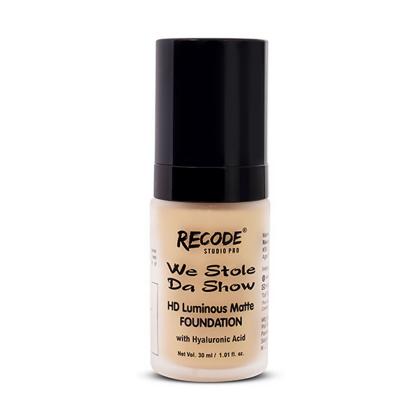 Recode HD Luminous Matte Foundation - 02 Bharat - Distacart