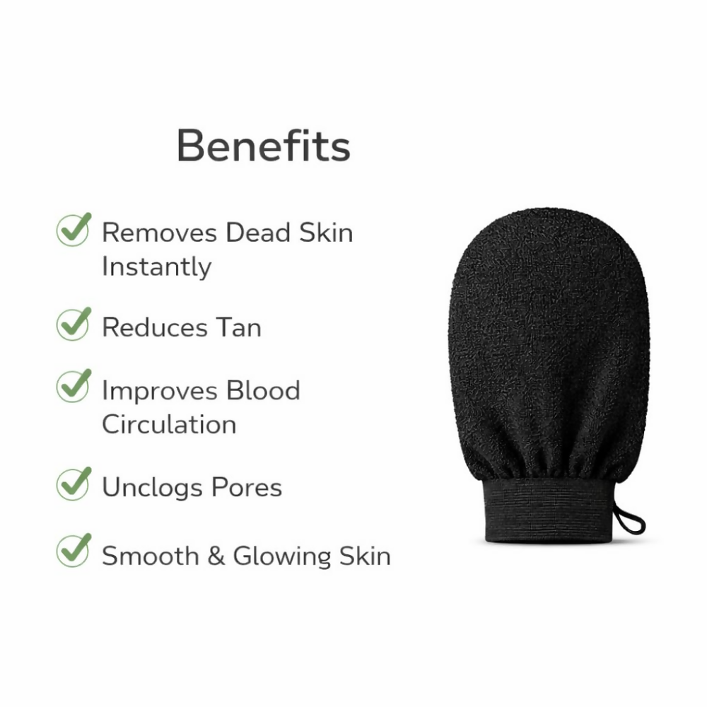 Bronson Professional Exfoliating Bath Glove Body Scrubber Mitt Loofah - Dista