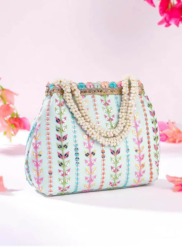 Joban Fashion Traditional Potli Handbags - Multicolor - Distacart