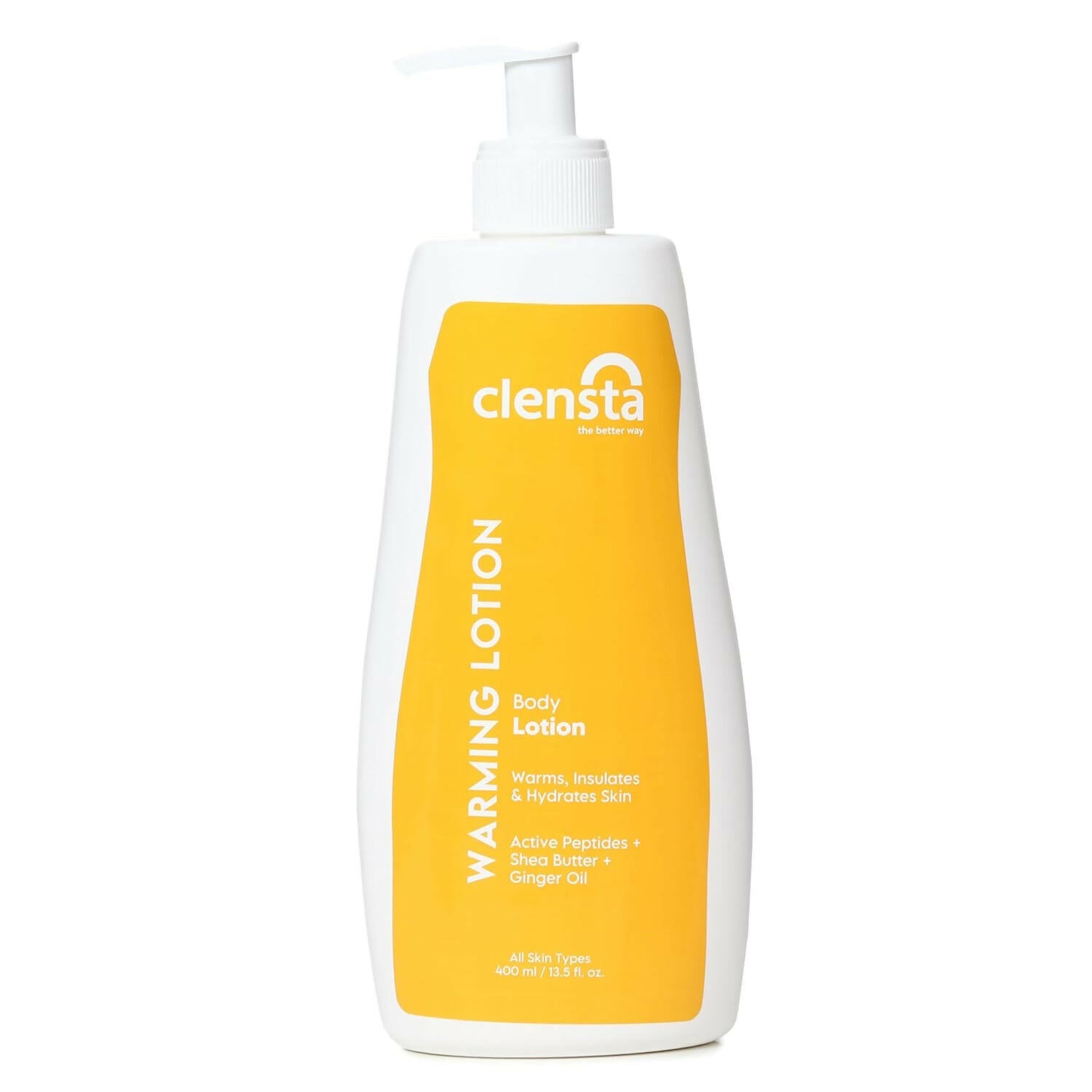 Clensta Warming Body Lotion With Ginger Oil - Distacart