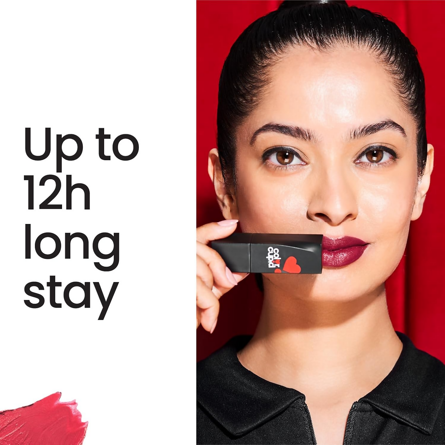 Color Cupid Velvety Intense Color 12-Hour Stay Bullet Lipstick - Spring Pink - Distacart