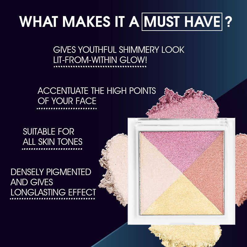 Colors Queen Fantasy Highlighter Bricks - 03 Multi - Distacart