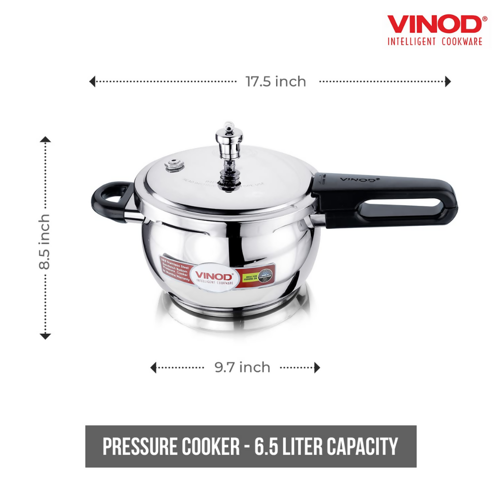 Vinod Stainless Steel Splendid Plus Handi Cooker - Dista