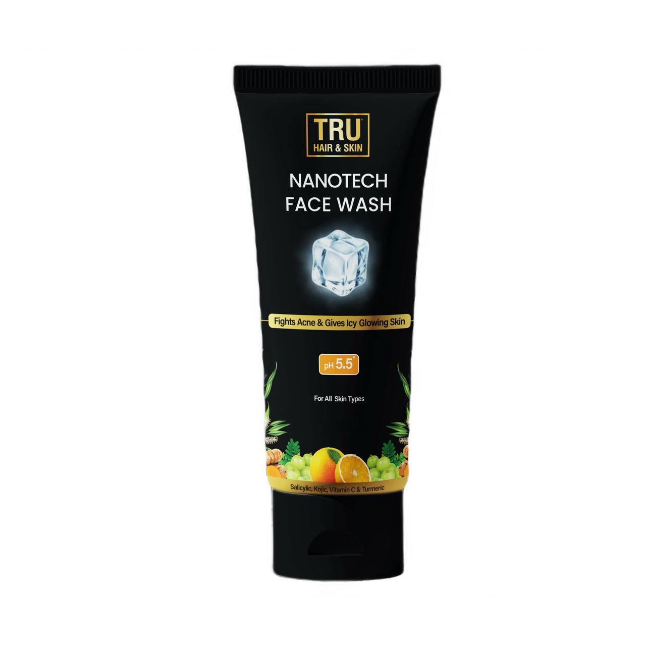 Tru Hair & Skin Nanotechnology Facewash For Sensitive-Acne Prone Skin - Dista