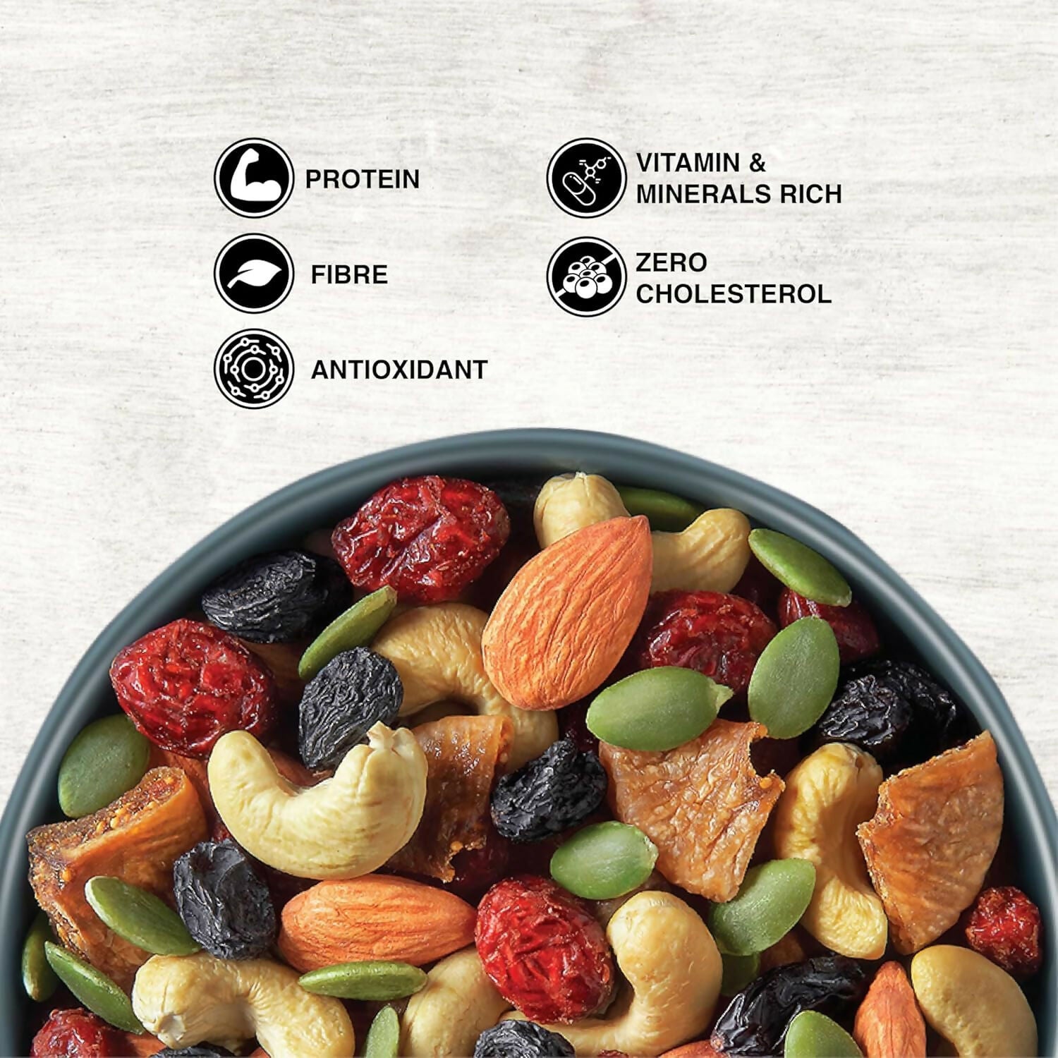 Pureheart Nutmix Fruit & Nuts Dry Fruits - Distacart