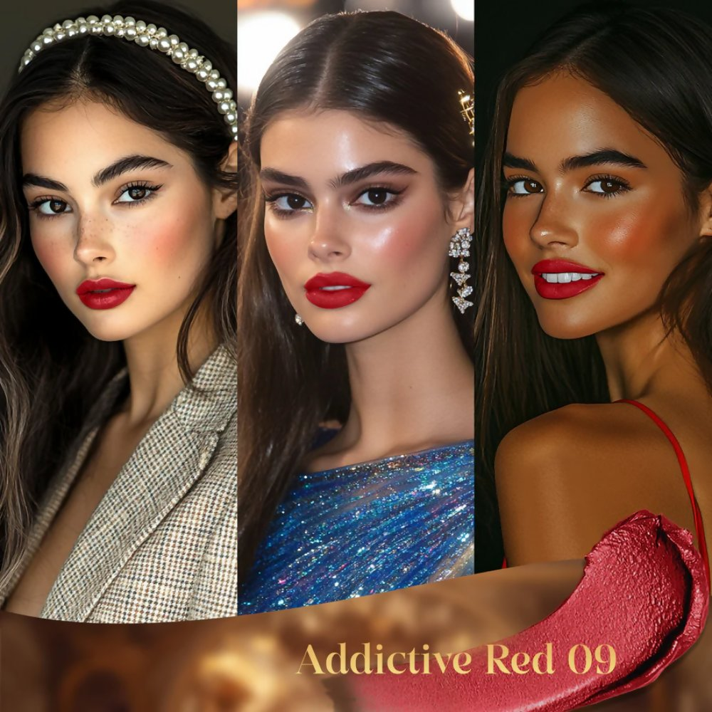 Faces Canada Comfy Silk Obsession Lipstick - Addictive Red 09 - Distacart