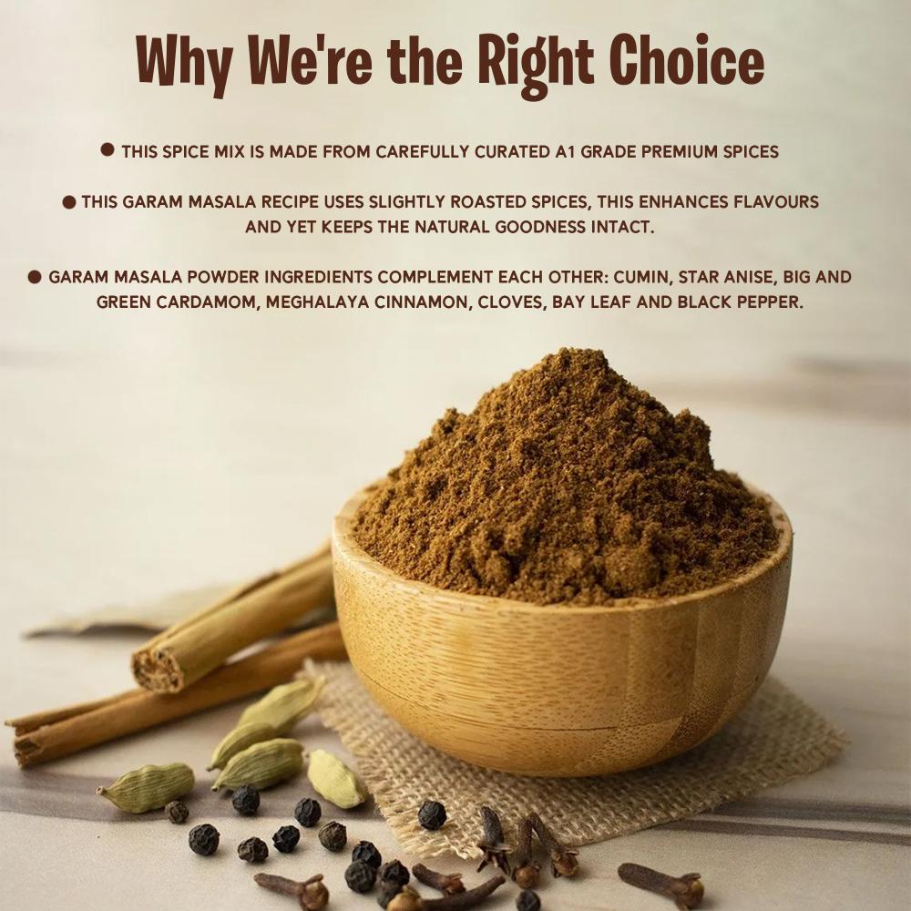 IKAI Natural Garam Masala Powder - Distacart