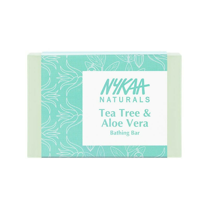 Nykaa Naturals Tea Tree & Aloe Vera Moisturising Bathing Soap - Distacart