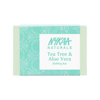 Nykaa Naturals Tea Tree & Aloe Vera Moisturising Bathing Soap - Distacart