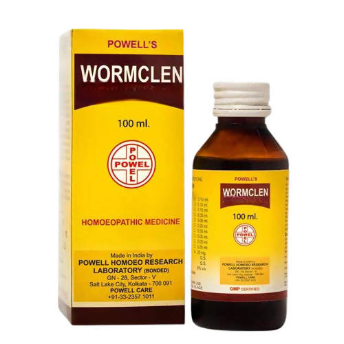 Powell's Homeopathy Wormclen Anthelmintic Syrup - Distacart