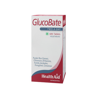 HealthAid GlucoBate Tablets - Distacart