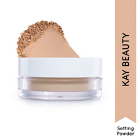 Thumbnail for Kay Beauty By Katrina Kaif Matte HD Setting Loose Powder - Olive - Distacart