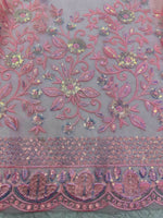 Thumbnail for Jyoti Fashion Women's Baby Pink Soft Net Sequins with Thread Embroidered Designer Lehenga Choli Set - Distacart