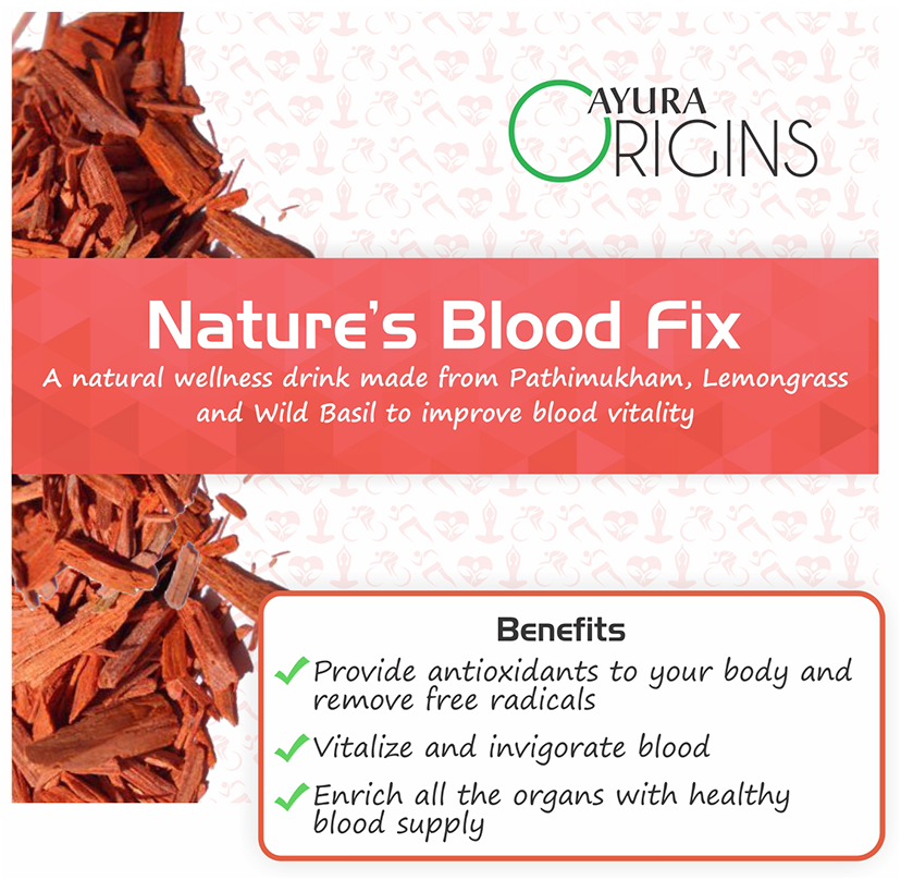 Ayura Origins Nature's Blood Fix Powder - Distacart