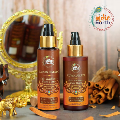 The Indie Earth 10% Kumkumadi Skin Radiance Face wash - Distacart