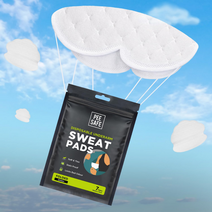 Pee Safe Sweat Pads For Underarms Women & Men - Dista