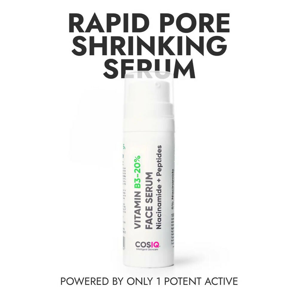 Cos-IQ Niacinamide Vitamin B3-20% Face Serum for Ultra Sensitive Skin