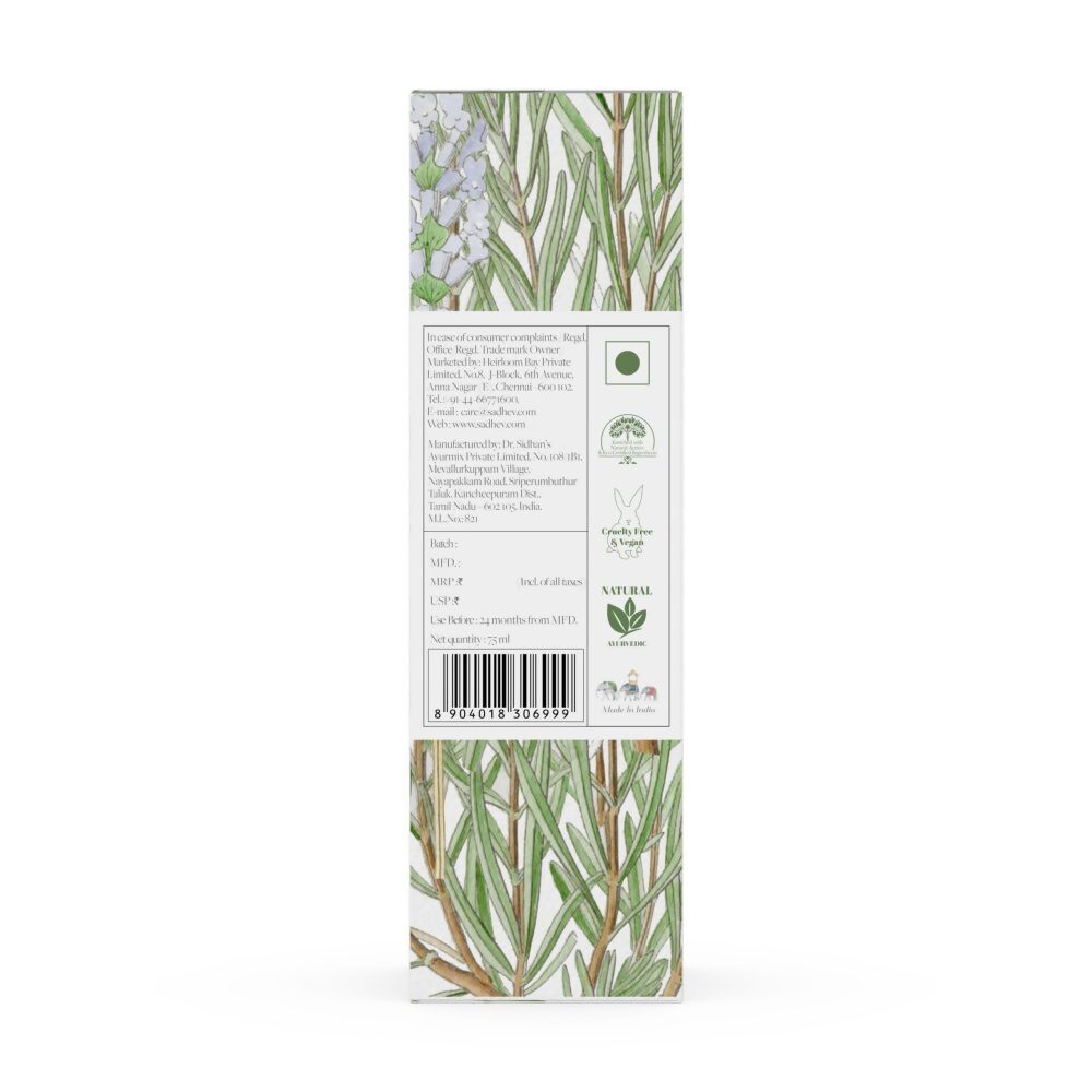 Sadhev Ayurvedic Lavender Shower Oil - Distacart