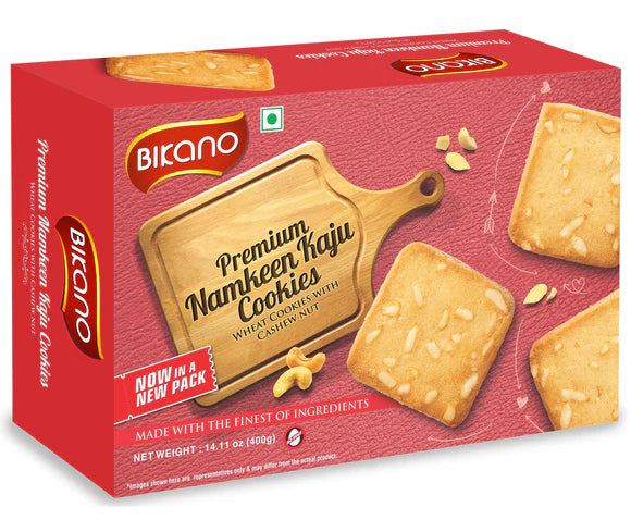 Bikano Premium Namkeen Kaju Cashew Cookies - Distacart