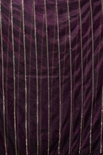 Thumbnail for Joban Fashion Wine Net Party Wear Sarees - Distacart