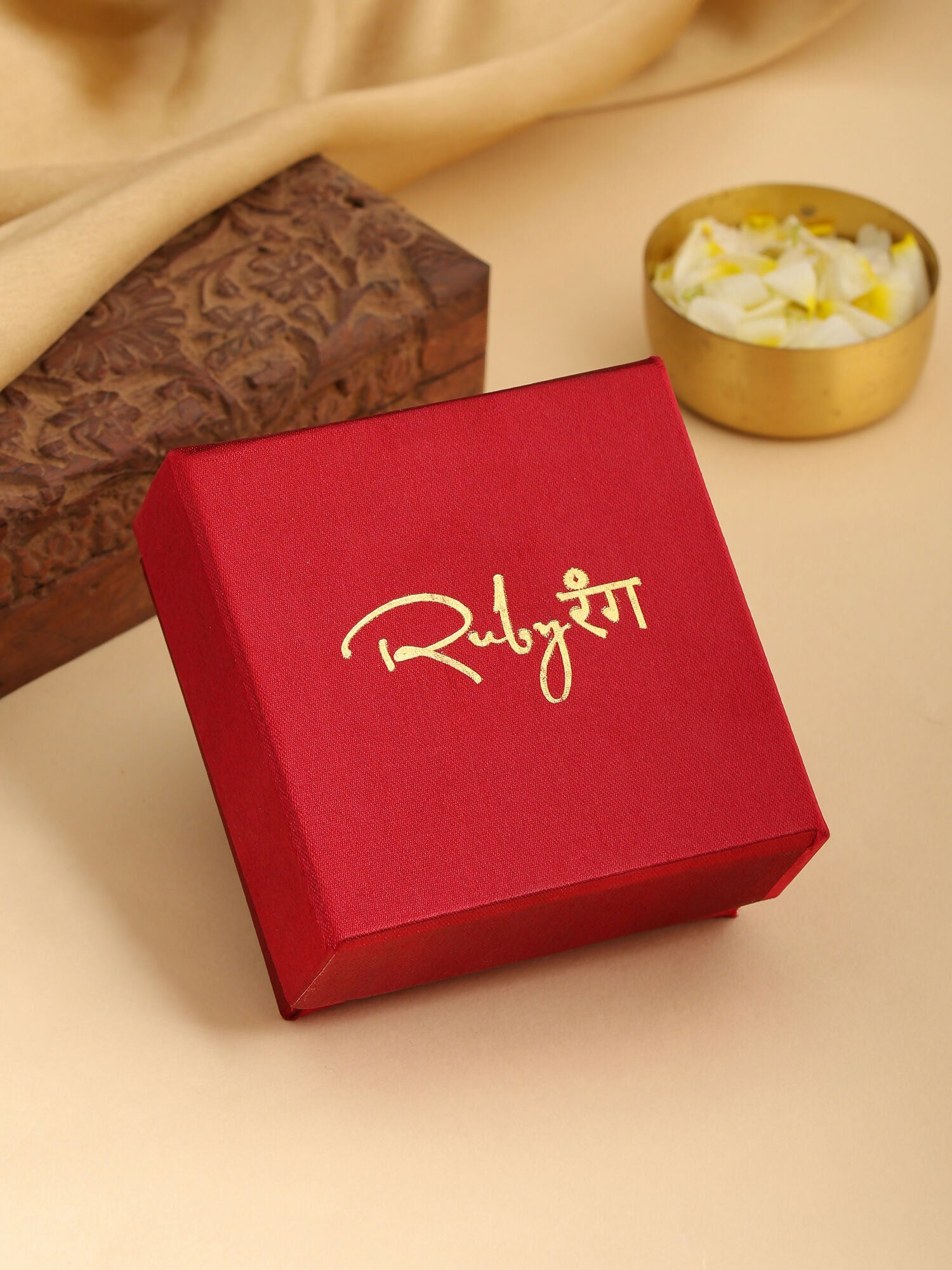 Ruby Raang Shahi Knot Pin - Distacart