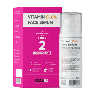 Cos-IQ Vitamin C-8% Face Serum - Distacart