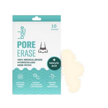 Bake 2% Salicylic Acid Pore Erase Nose Strips - Distacart