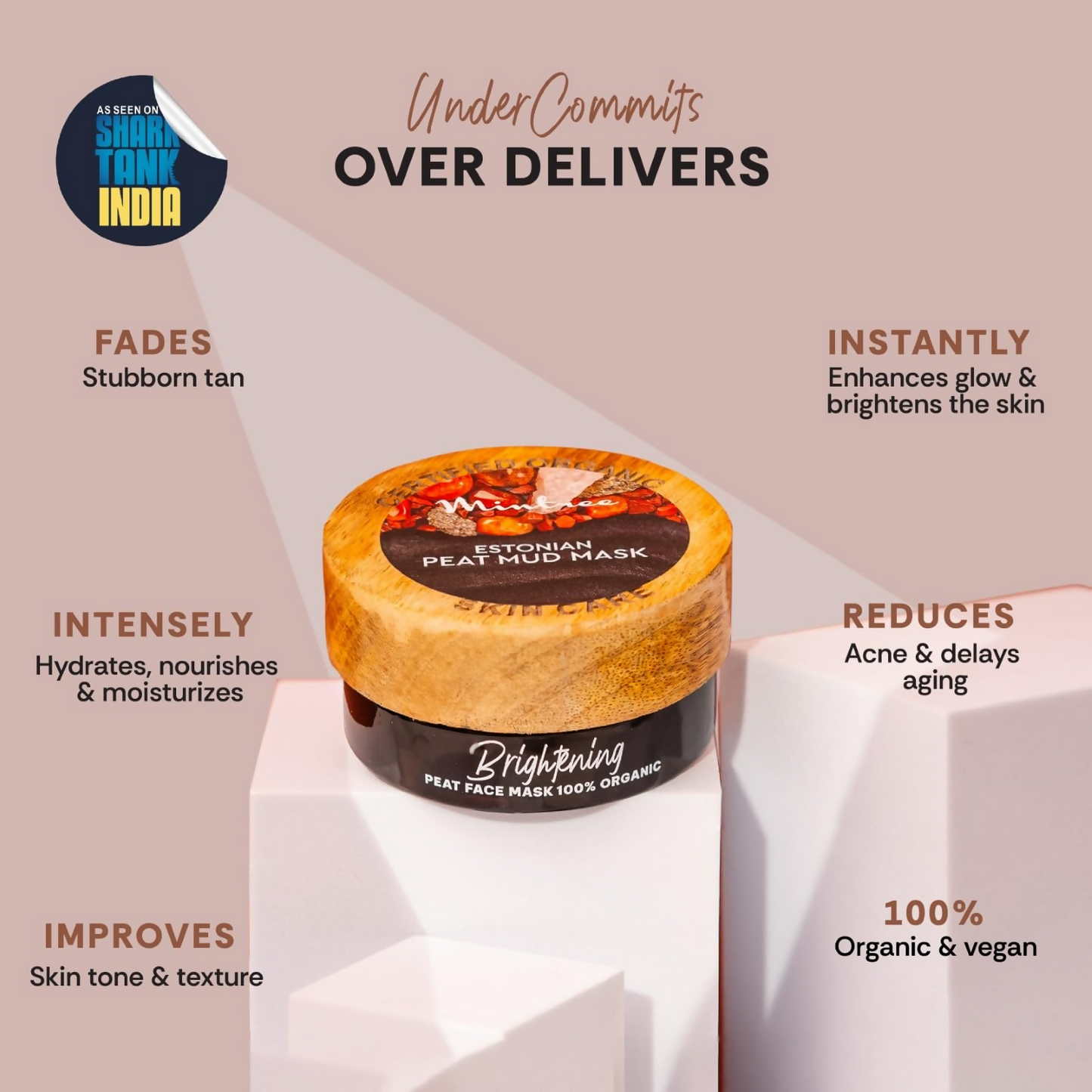 Mintree Certified Organic & Vegan Estonian Peat Mud Mask - Distacart