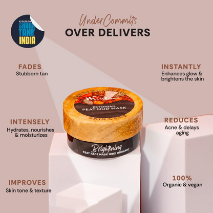 Mintree Certified Organic & Vegan Estonian Peat Mud Mask - Distacart
