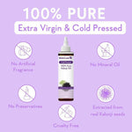 Thumbnail for Wishcare 100% Pure Cold Pressed Castor Oil & Kalonji Black Onion Seed Oil Combo - Distacart