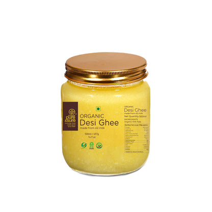 Pure & Sure Organic Desi Ghee - Distacart