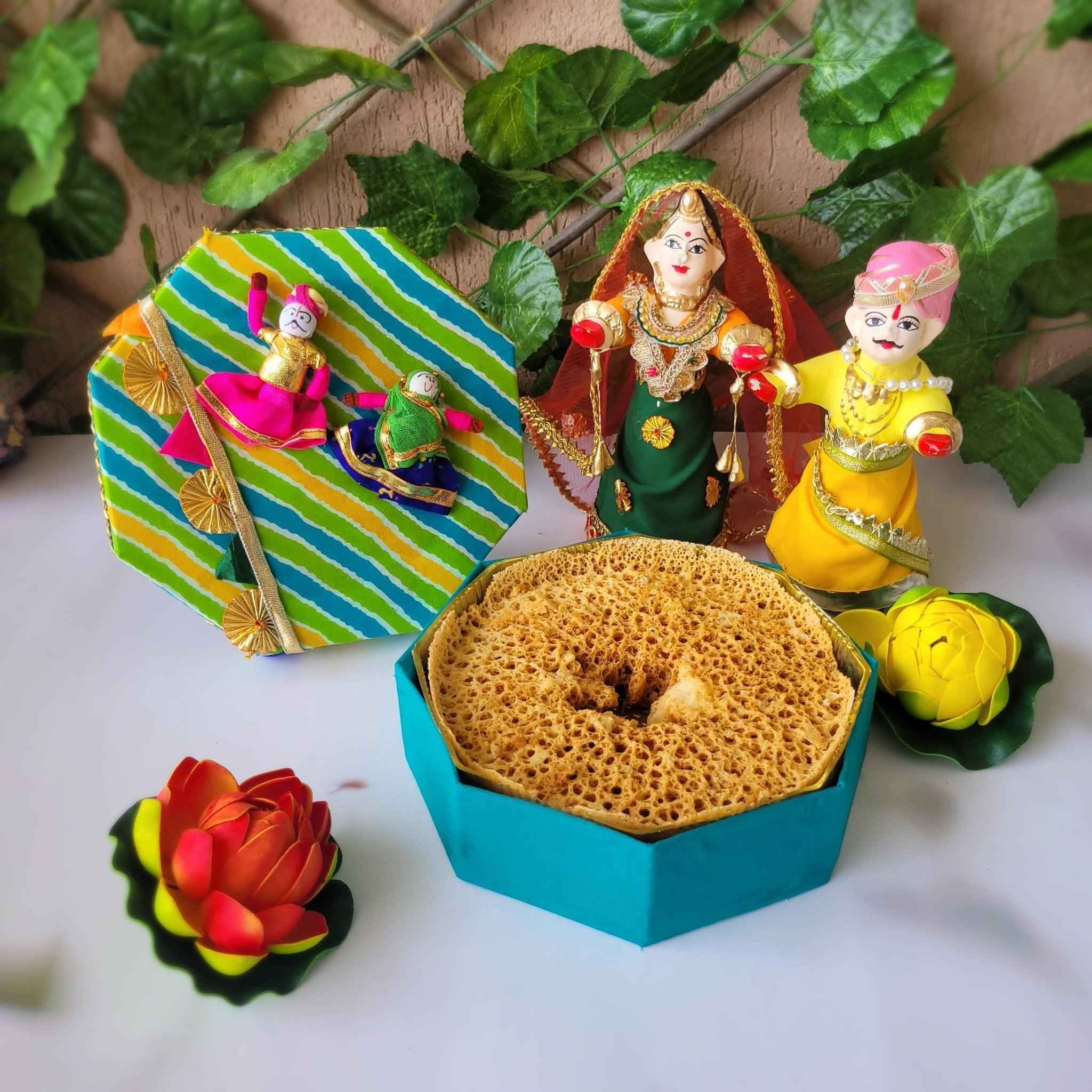 SweeDesi Ghewar Hamper 1 - Dista