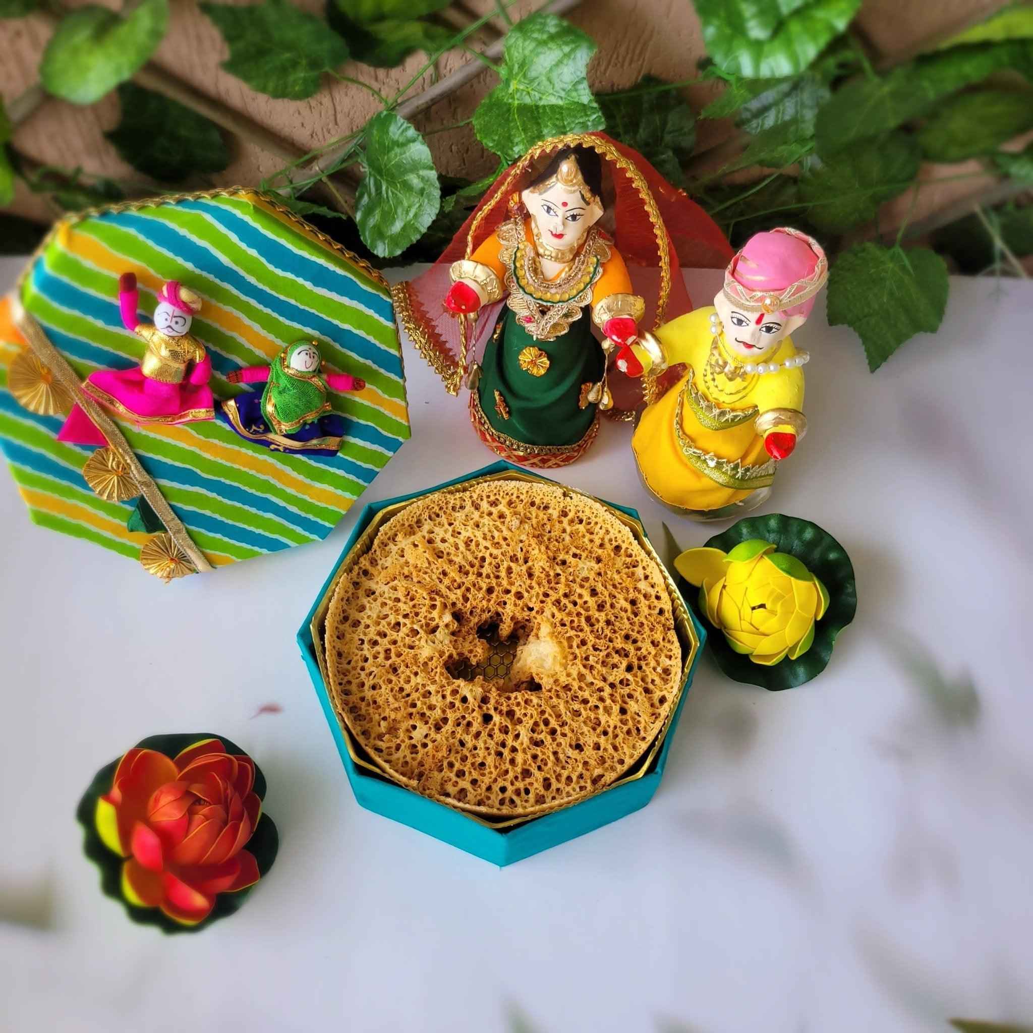 SweeDesi Ghewar Hamper 1 - Dista