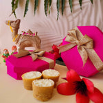 Thumbnail for SweeDesi Meetha Ghewar - 1 Pc Hamper Pink - Dista