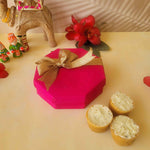 Thumbnail for SweeDesi Meetha Ghewar - 1 Pc Hamper Pink - Dista