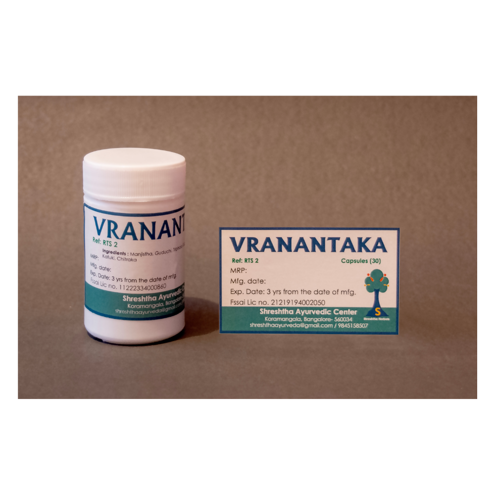 Shreshtha Herbals Vranantaka Capsules
