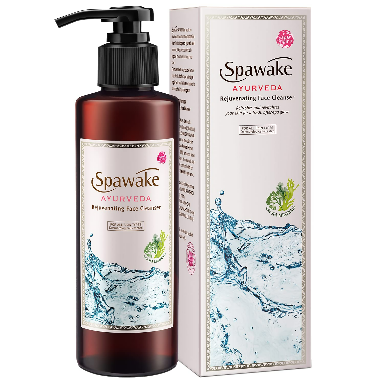Spawake Ayurveda Rejuvenating Foaming Face Wash - Distacart