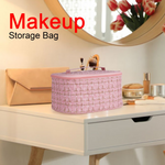 Thumbnail for Bronson Professional Pink Makeup Pouch Cosmetic Organizer Kit - Dista