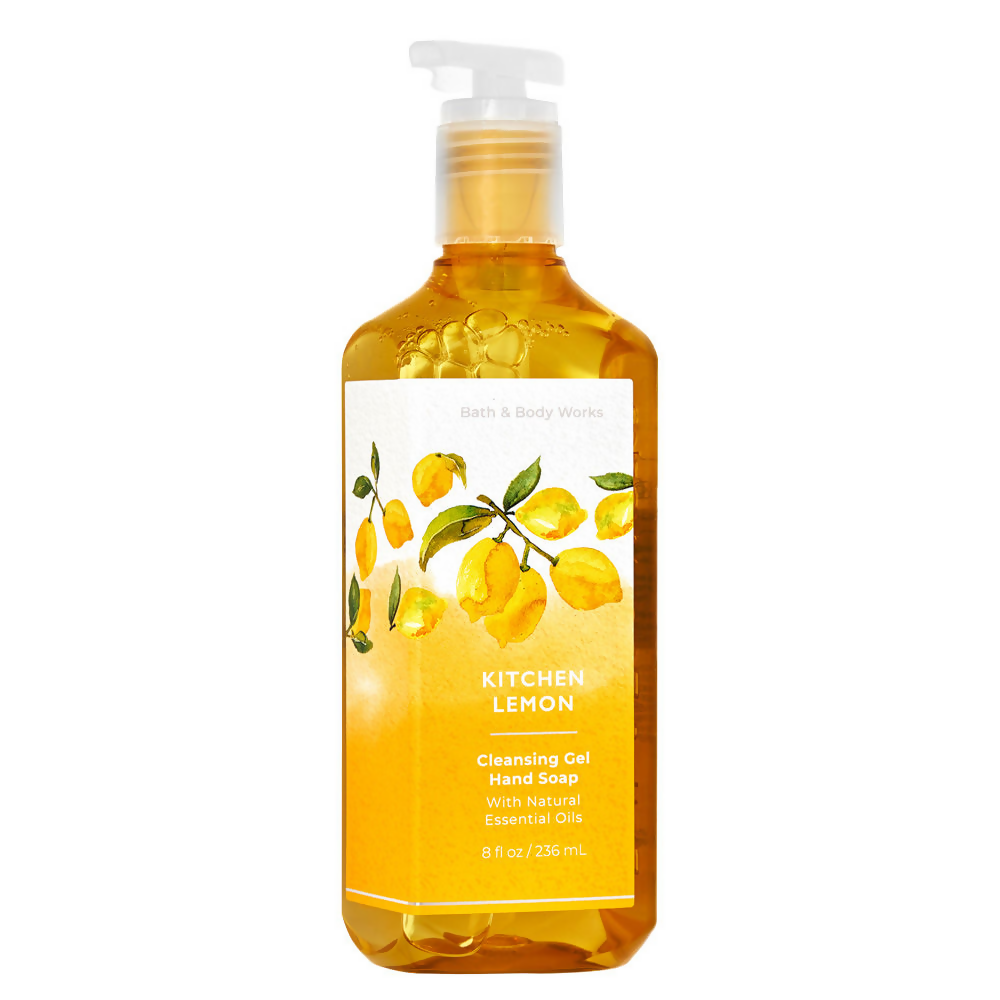 Bath & Body Works Kitchen Lemon Cleansing Gel Hand Soap - Distacart