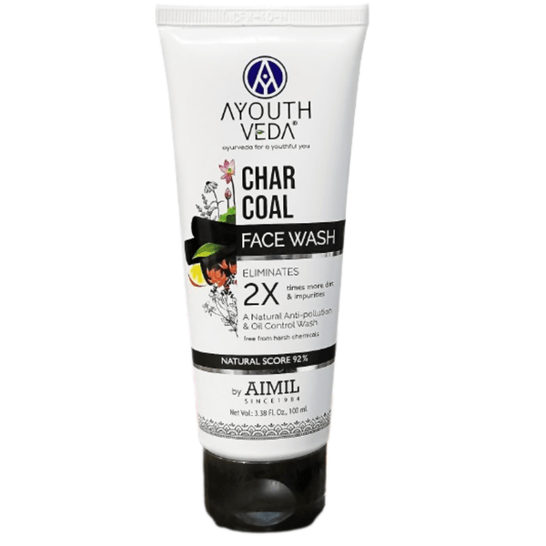 Ayouthveda Charcoal Face wash - Distacart