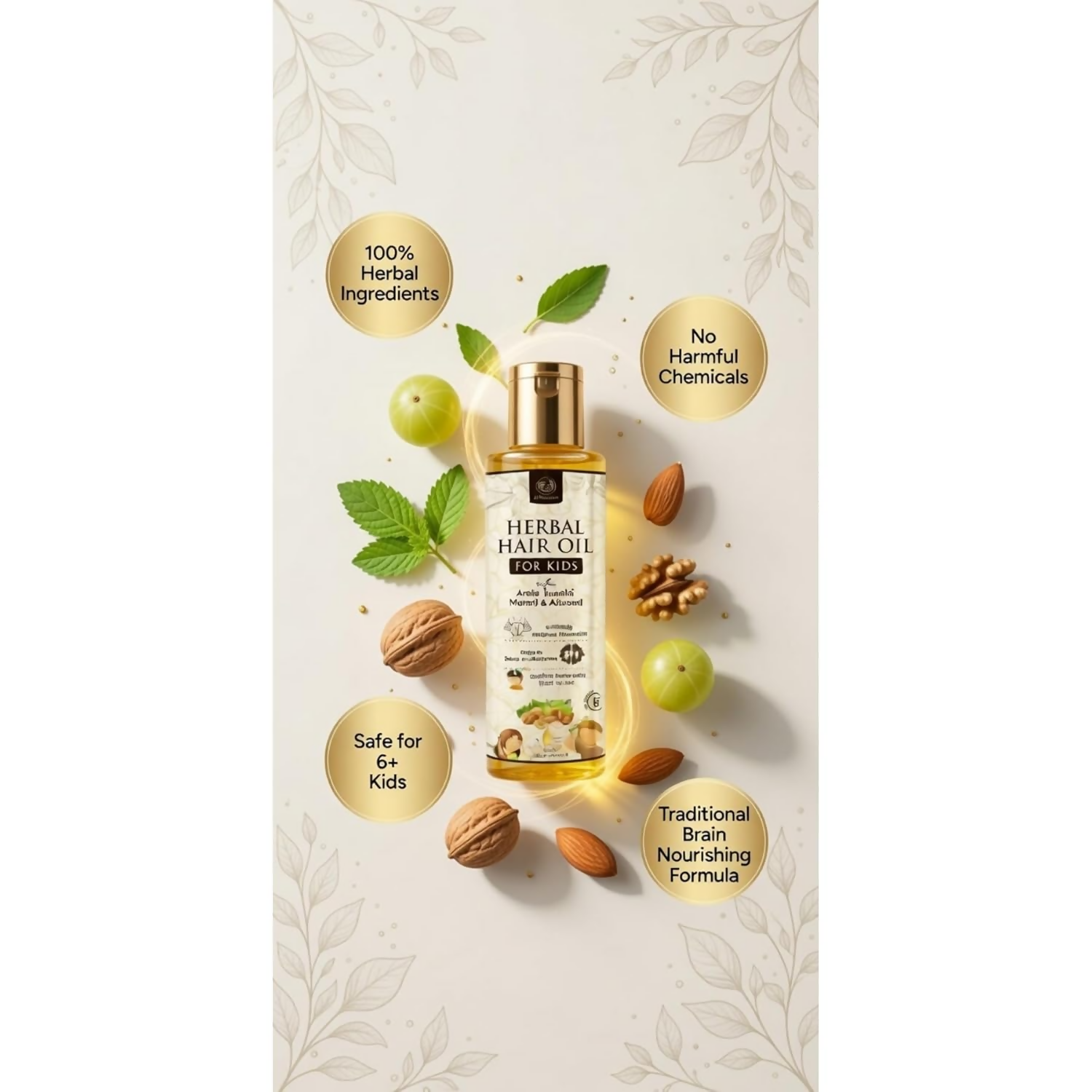 Al Masnoon Herbal Hair Oil For Kids - Distacart