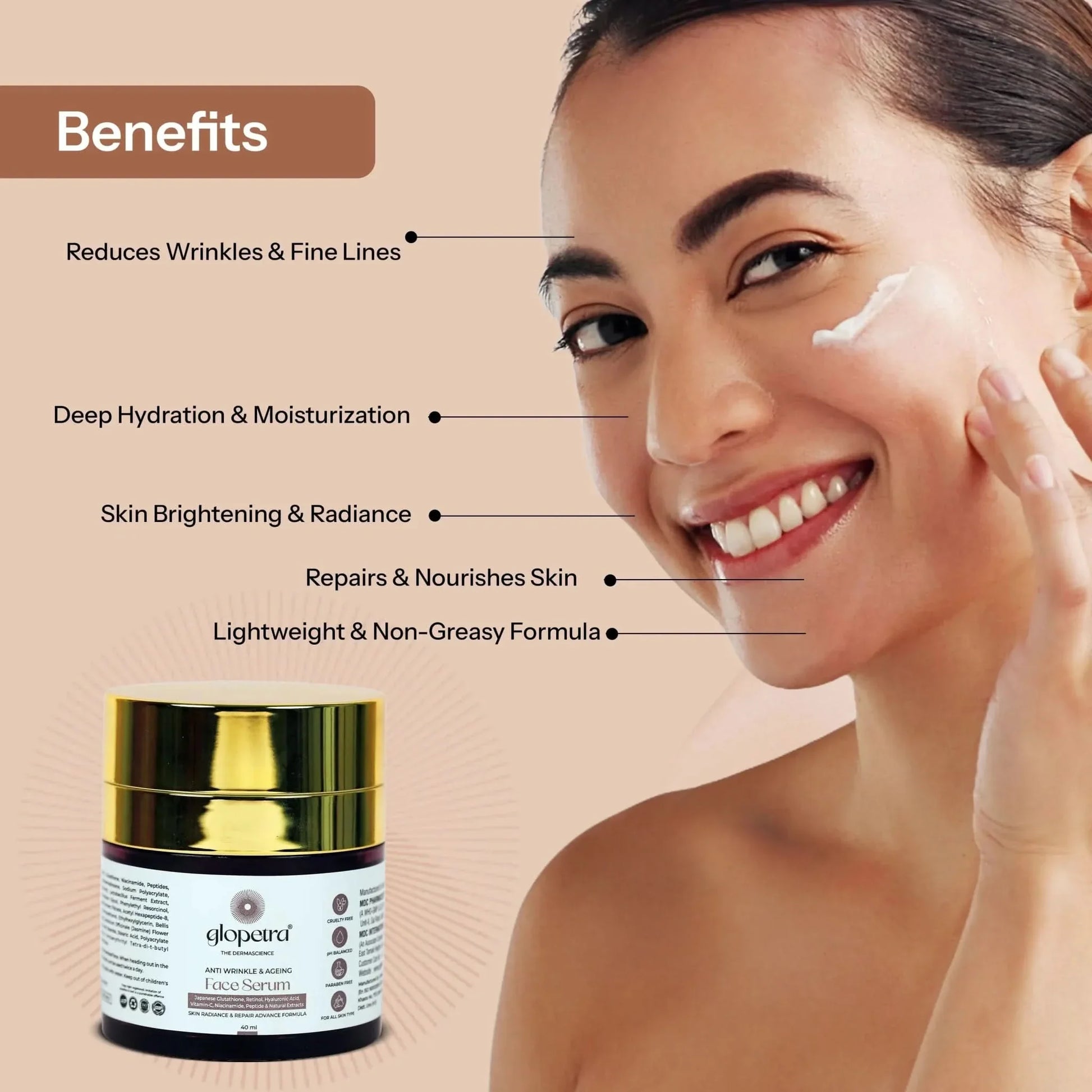 Glopetra Anti Aging Serum - Dista