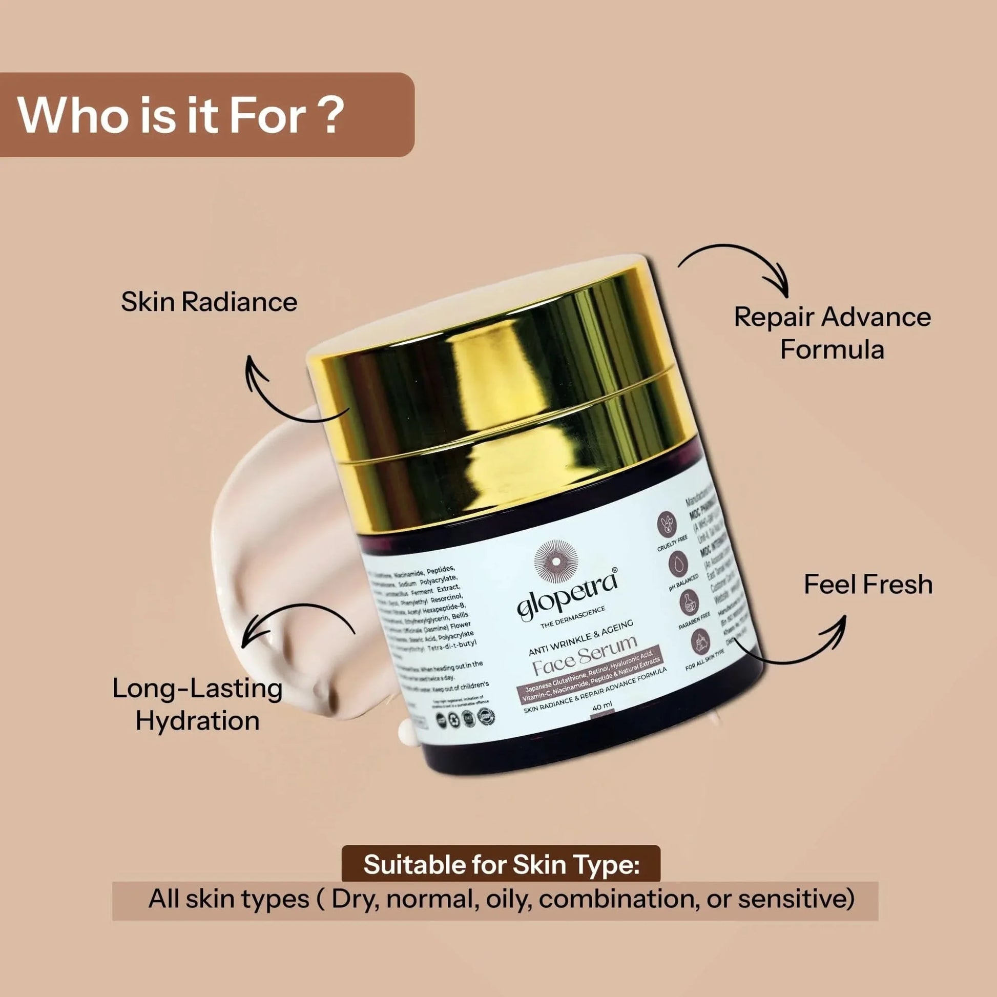 Glopetra Anti Aging Serum - Dista